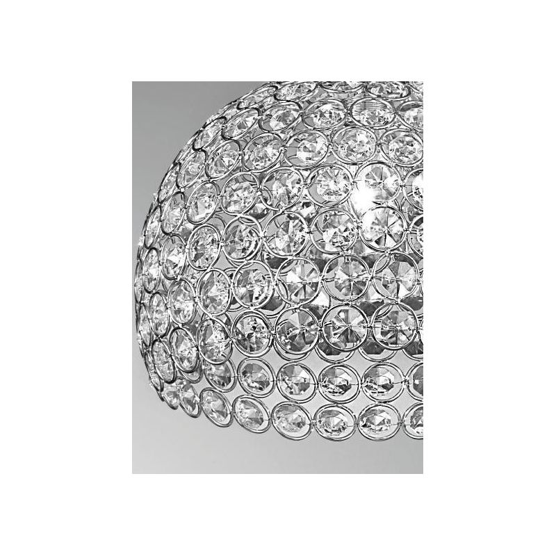 LARA SOSPENSIONE SINGOLA CONTEMPORANEA CON DIFFUSORE IN OTTAGONI DI CRISTALLO CRISTALENSI LUX - Cristalensi Shop Online