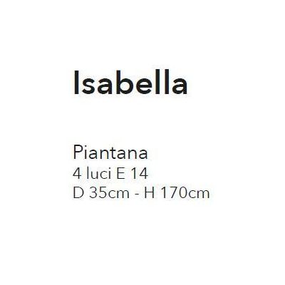 ISABELLA PIANTANA IN METALLO CROMATO CON CASCATA DI PENDAGLI IN CRISTALLO TRASPARENTE CRISTALENSI LUX - Cristalensi Shop Online