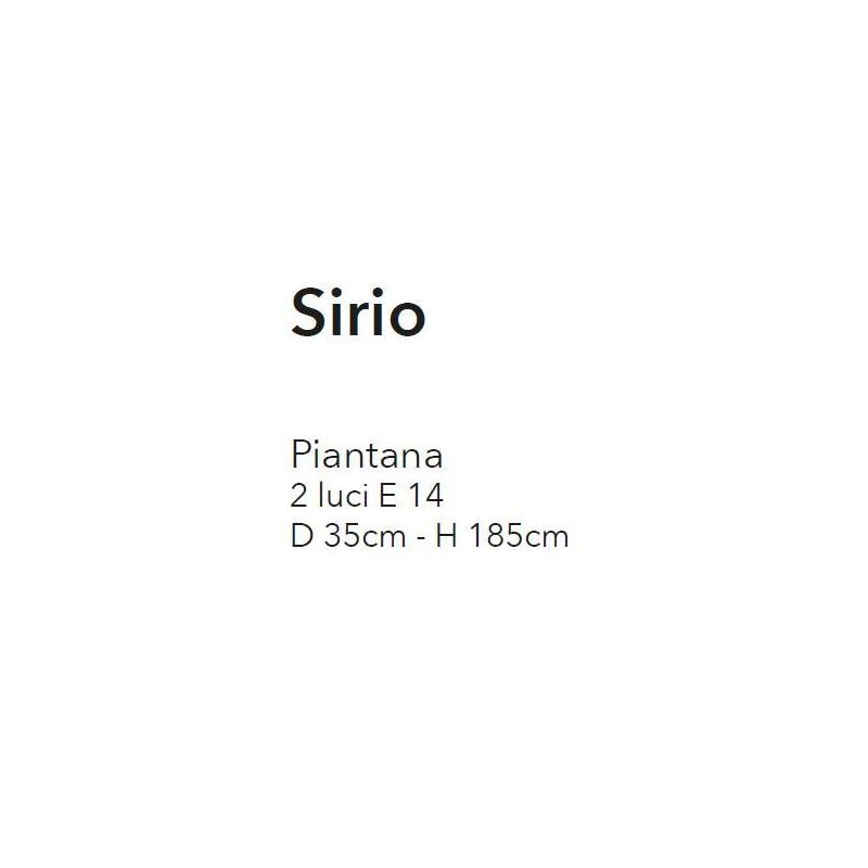 SIRIO PIANTANA IN METALLO CROMO CON DIFFUSORI IN VETRO SATINATO E DETTAGLI IN CRISTALLO CRISTALENSI LUX - Cristalensi Shop Onlin