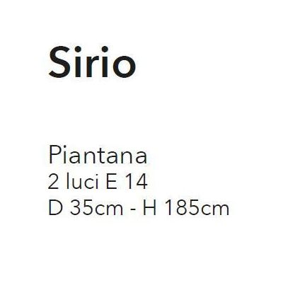 SIRIO PIANTANA IN METALLO CROMO CON DIFFUSORI IN VETRO SATINATO E DETTAGLI IN CRISTALLO CRISTALENSI LUX - Cristalensi Shop Onlin