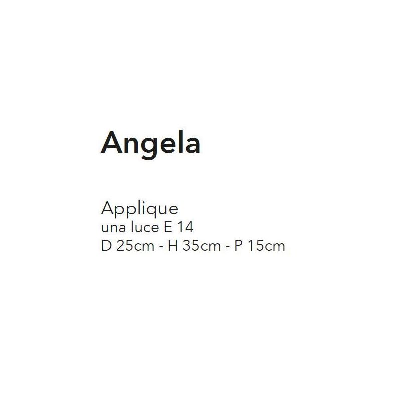 ANGELA APPLIQUE CLASSICA METALLO BIANCO ANTICO CON DIFFUSORE FLOREALE IN VETRO CRISTALENSI LUX - Cristalensi Shop Online