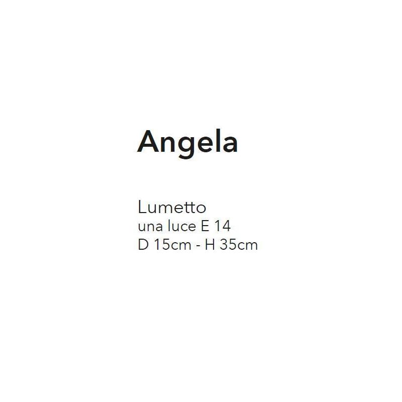 ANGELA LUMETTO CLASSICO IN METALLO BIANCO ANTICO CON DIFFUSORE FLOREALE IN VETRO CRISTALENSI LUX - Cristalensi Shop Online