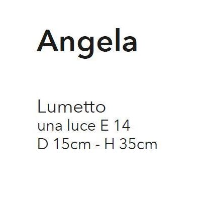 ANGELA LUMETTO CLASSICO IN METALLO BIANCO ANTICO CON DIFFUSORE FLOREALE IN VETRO CRISTALENSI LUX - Cristalensi Shop Online