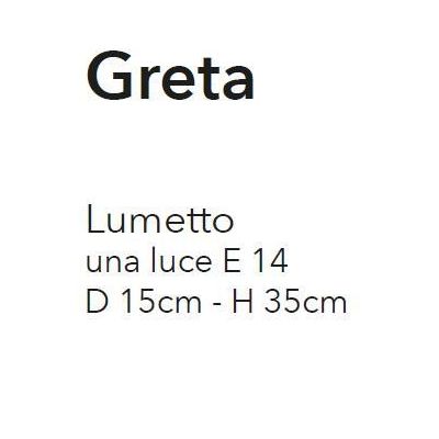 GRETA LUMETTO IN METALLO BIANCO ANTICO CON DIFFUSORE FLOREALE IN VETRO CLASSICO ED ECONOMICO CRISTALENSI LUX - Cristalensi Shop