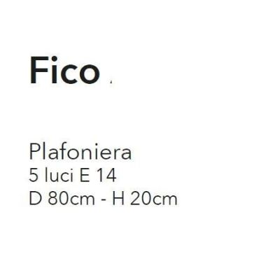 FICO PLAFONIERA 5 LUCI IN METALLO AVORIO O BRONZO FLOREALE CON DIFFUSORI IN VETRO CRISTALENSI LUX - Cristalensi Shop Online