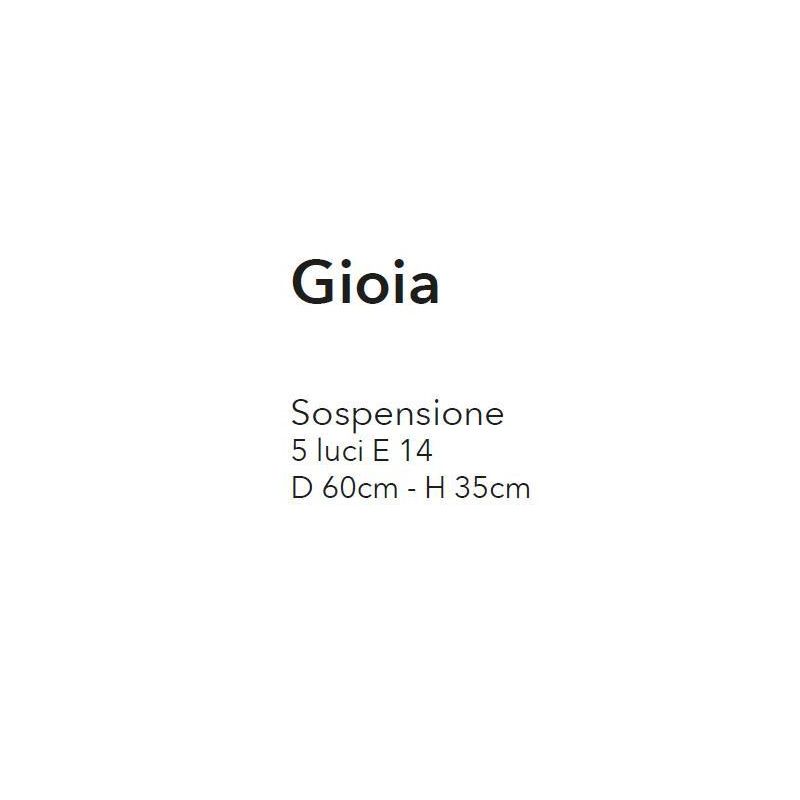 GIOIA LAMPADARIO COLORE AVORIO ANTICO CLASSICO ED ECONOMICO CON RICCIOLI E DIFFUSORI IN VETRO CRISTALENSI LUX - Cristalensi Shop