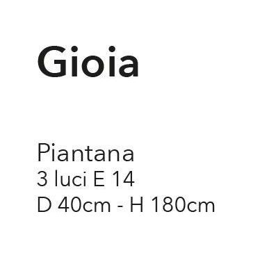 GIOIA PIANTANA CLASSICA AVORIO ANTICO CON RICCIOLI E DIFFUSORI IN VETRO CRISTALENSI LUX - Cristalensi Shop Online