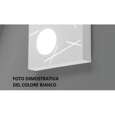 QUERCIA PLAFONIERA 2 LUCI MODERNA CM 30X20 SABBIA NERA O BIANCA ATTACCO GX53 CRISTALENSI LUX - Cristalensi Shop Online