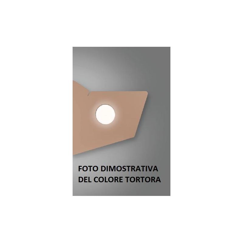 RAGGIO PLAFONIERA MODERNA 4 LUCI IN METALLO BIANCO O TORTORA CON ATTACCO GX53 CRISTALENSI LUX - Cristalensi Shop Online