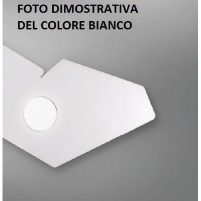 RAGGIO PLAFONIERA 2 LUCI MODERNA ED ECONOMICA METALLO BIANCO O TORTORA CON ATTACCO GX53 CRISTALENSI LUX - Cristalensi Shop Onlin