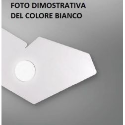 RAGGIO PLAFONIERA MODERNA ED ECONOMICA METALLO BIANCO O TORTORA CON ATTACCO GX53 CRISTALENSI LUX - Cristalensi Shop Online 2