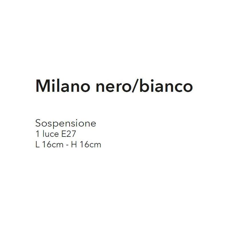 MILANO PICCOLA SOSPENSIONE VINTAGE CON STRUTTURA QUADRATA APERTA IN METALLO NERO BIANCO O CORTEN CRISTALENSI LUX - Cristalensi S