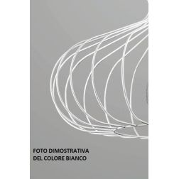 MILANO PICCOLA LAMPADA DA TAVOLO STILE VINTAGE APERTA IN METALLO NERO BIANCO O CORTEN CRISTALENSI LUX - Cristalensi Shop Online 2