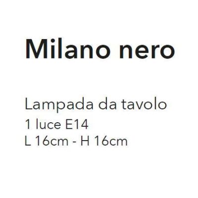 MILANO PICCOLA LAMPADA DA TAVOLO STILE VINTAGE APERTA IN METALLO NERO BIANCO O CORTEN CRISTALENSI LUX - Cristalensi Shop Online