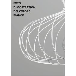 PIRAMIDE BIG SOSPENSIONE VINTAGE D45 CON STRUTTURA APERTA IN METALLO BIANCO NERO O CORTEN CRISTALENSI LUX - Cristalensi Shop Onl 2