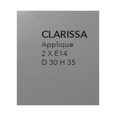 CLARISSA APPLIQUE 2 LUCI BIANCO PATINATO RAME DIFFUSORI FLOREALI E DETTAGLI IN CRISTALLO CRISTALENSI LUX - Cristalensi Shop Onli