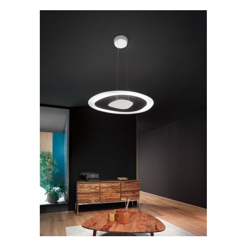 ANTIGUA SOSPENSIONE DI LINEA LIGHT DIAMETRO 80,8 LED 56W DESIGN MODERNO Linea Light - Cristalensi Shop Online