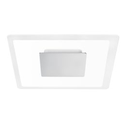 ARUBA APPLIQUE PLAFONIERA CROMO ORO O RAME MODERNA DOPPIA EMISSIONE LUCE LED 40W LUCE 3000K Linea Light - Cristalensi Shop Onlin 2