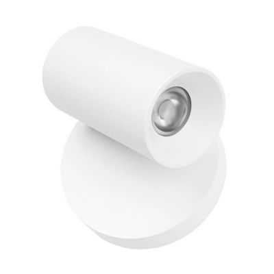 BART FARETTO CON LUCE ORIENTABILE LED 11W LUCE 3000K MODERNO IN METALLO BIANCO O NERO Linea Light - Cristalensi Shop Online