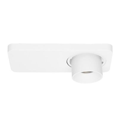 BEEBO FARETTO ORIENTABILE LED 11W LUCE 3000K MODERNO IN METALLO BIANCO O NERO OPPURE IN LEGNO Linea Light - Cristalensi Shop Onl
