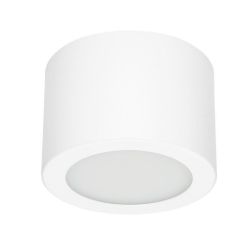 BOX SR PLAFONIERA ROTONDA D11 MODERNA BIANCA LED 7W LUCE 3000K-4000K DELLA LINEA LIGHT Linea Light - Cristalensi Shop Online