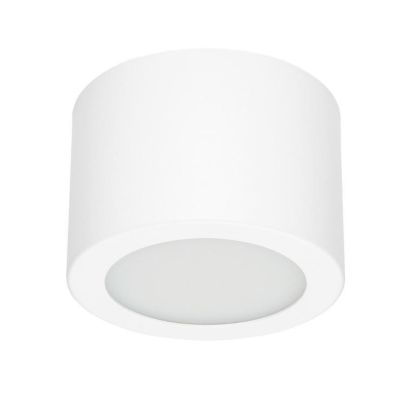 BOX SR PLAFONIERA ROTONDA D11 MODERNA BIANCA LED 7W LUCE 3000K-4000K DELLA LINEA LIGHT Linea Light - Cristalensi Shop Online