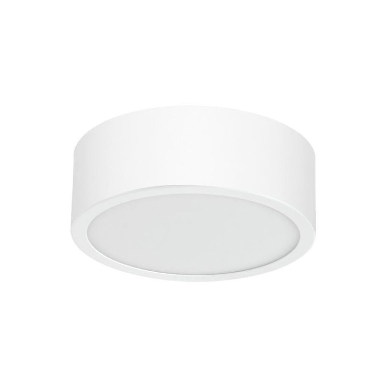 BOX SR PLAFONIERA ROTONDA D24 MODERNA BIANCA LED 17W LUCE 3000K-4000K DELLA LINEA LIGHT Linea Light - Cristalensi Shop Online