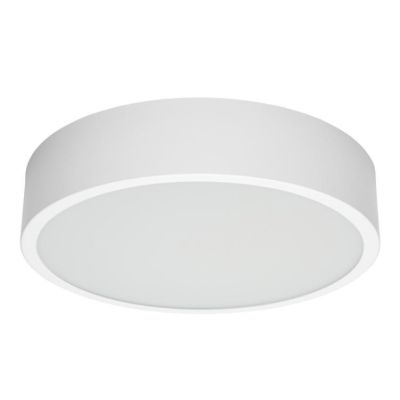 BOX SR PLAFONIERA ROTONDA D40 MODERNA BIANCA LED 25W LUCE 3000K-4000K DELLA LINEA LIGHT Linea Light - Cristalensi Shop Online