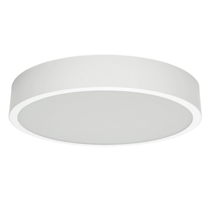 BOX SR PLAFONIERA ROTONDA D50 MODERNA BIANCA LED 48W LUCE 3000K-4000K DELLA LINEA LIGHT Linea Light - Cristalensi Shop Online