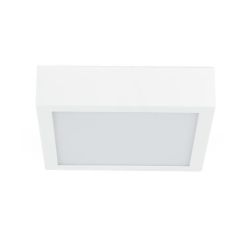 BOX SQ PLAFONIERA QUADRATA 25X25 BIANCA LED 17W LUCE 3000K-4000K DELLA LINEA LIGHT Linea Light - Cristalensi Shop Online