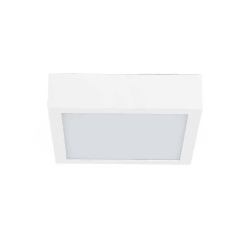 BOX SQ PLAFONIERA QUADRATA 25X25 BIANCA LED 17W LUCE 3000K-4000K DELLA LINEA LIGHT Linea Light - Cristalensi Shop Online