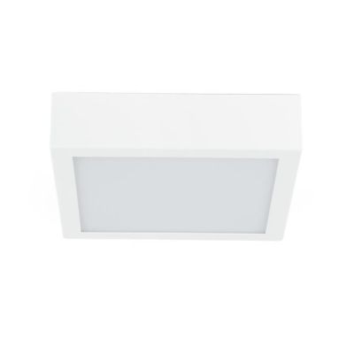 BOX SQ PLAFONIERA QUADRATA 25X25 BIANCA LED 17W LUCE 3000K-4000K DELLA LINEA LIGHT Linea Light - Cristalensi Shop Online
