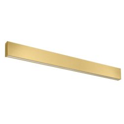 BOX W1 APPLIQUE MONOEMISSIONE LED 41W LUNGH 92CM IN RAME O OTTONE SPAZZOLATO LUCE 2700K-3000K Linea Light - Cristalensi Shop Onl