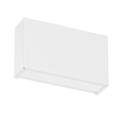 BOX W2 APPLIQUE LED 10W BIEMISSIONE LUNGH 14CM BIANCA O NERA LUCE 2700K-3000K-4000K Linea Light - Cristalensi Shop Online