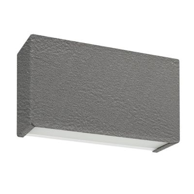 BOX W2 APPLIQUE LED 10W BIEMISSIONE LUNGH 14CM FINITURA CEMENTO LUCE 2700K-3000K-4000K Linea Light - Cristalensi Shop Online