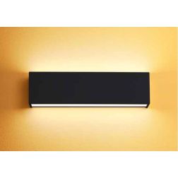 BOX W2 APPLIQUE BIEMISSIONE MODERNA LED 19W LUNGH 32CM BIANCA O NERA LUCE 2700K-3000K-4000K Linea Light - Cristalensi Shop Onlin