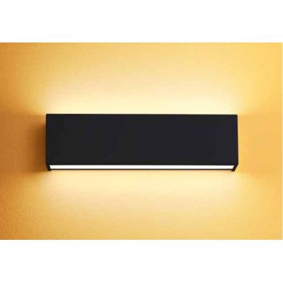 BOX W2 APPLIQUE BIEMISSIONE MODERNA LED 19W LUNGH 32CM BIANCA O NERA LUCE 2700K-3000K-4000K Linea Light - Cristalensi Shop Onlin