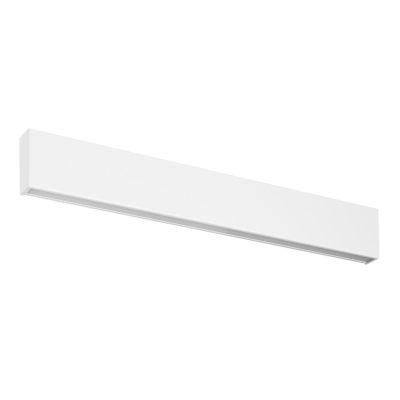 BOX W2 APPLIQUE BIEMISSIONE MODERNA LED 28W LUNGH 61CM BIANCO O NERO LUCE 2700K-3000K-4000K Linea Light - Cristalensi Shop Onlin