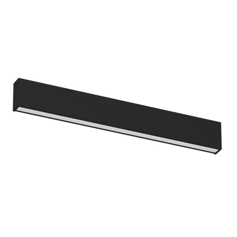 BOX W2 APPLIQUE BIEMISSIONE MODERNA LED 28W LUNGH 61CM BIANCO O NERO LUCE 2700K-3000K-4000K Linea Light - Cristalensi Shop Onlin
