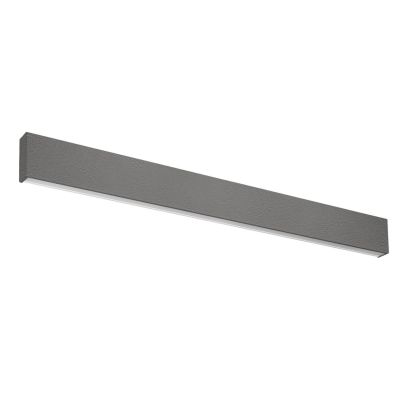 BOX W2 APPLIQUE LED 41W BIEMISSIONE MODERNA LUNGH 92CM FINITURA CEMENTO LUCE 2700K-3000K-4000K Linea Light - Cristalensi Shop On