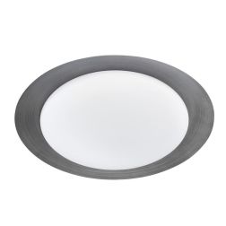 CREW 1 PLAFONIERA D30 CON LED 12W LUCE 3000K ANTRACITE O RUGGINE DELLA LINEA LIGHT Linea Light - Cristalensi Shop Online 2