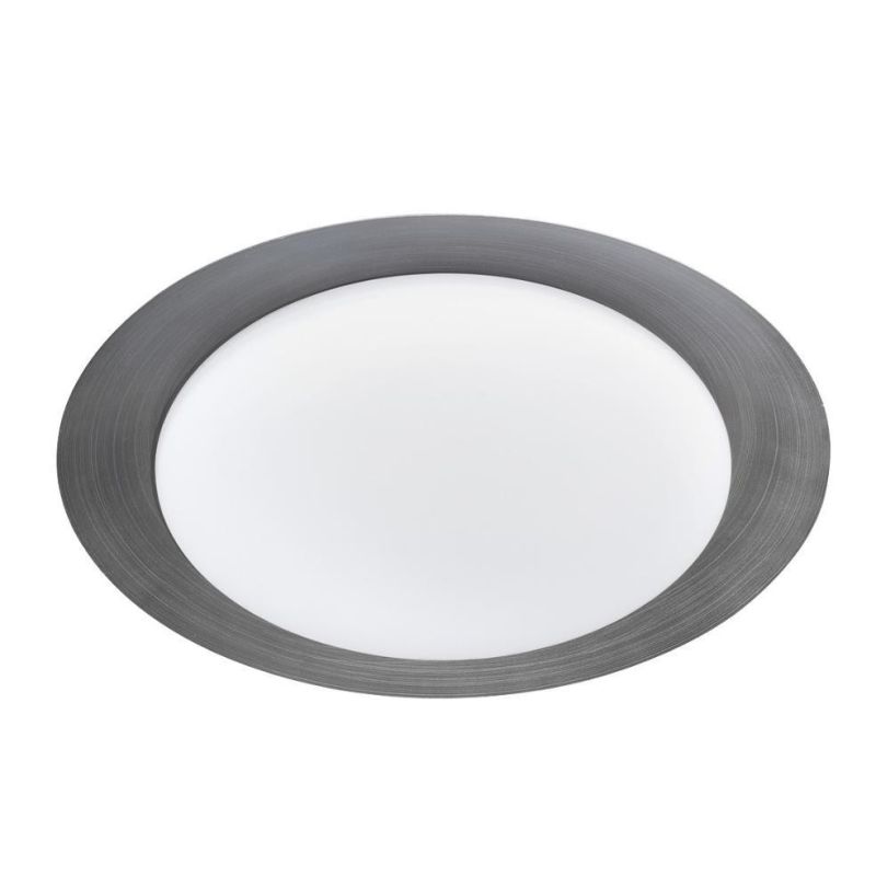 CREW 1 PLAFONIERA D30 CON LED 12W LUCE 3000K ANTRACITE O RUGGINE DELLA LINEA LIGHT Linea Light - Cristalensi Shop Online
