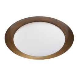 CREW 1 PLAFONIERA D38 CON LED 17W LUCE 3000K ANTRACITE O RUGGINE DELLA LINEA LIGHT Linea Light - Cristalensi Shop Online 2