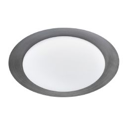 CREW 1 PLAFONIERA D38 CON LED 17W LUCE 3000K ANTRACITE O RUGGINE DELLA LINEA LIGHT Linea Light - Cristalensi Shop Online