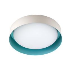 CREW 2 PLAFONIERA D33 CON LED 17W LUCE 3000K 4 COLORI DELLA LINEA LIGHT Linea Light - Cristalensi Shop Online