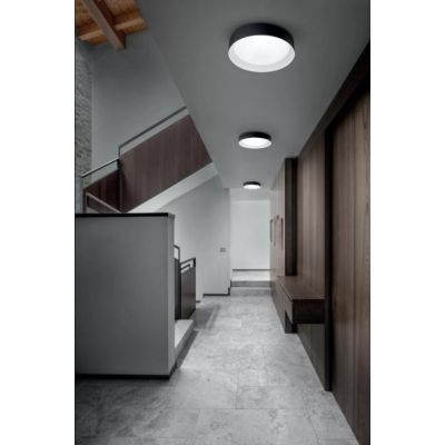 CREW 2 PLAFONIERA D33 CON LED 17W LUCE 3000K 4 COLORI DELLA LINEA LIGHT Linea Light - Cristalensi Shop Online