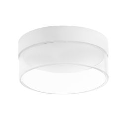 CRUMB PLAFONIERA PICCOLA D15 CON LED 15W LUCE 3000K BIANCA O NERA DELLA LINEA LIGHT Linea Light - Cristalensi Shop Online 2