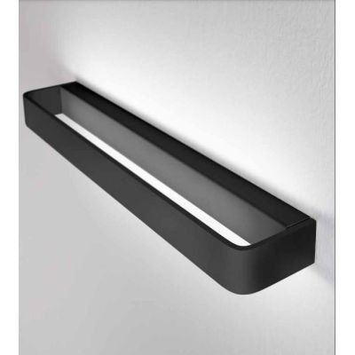 METAL LAMPADA DA PARETE LED 30W LUCE 3000K MODERNA BIANCA O NERA DELLA LINEA LIGHT Linea Light - Cristalensi Shop Online