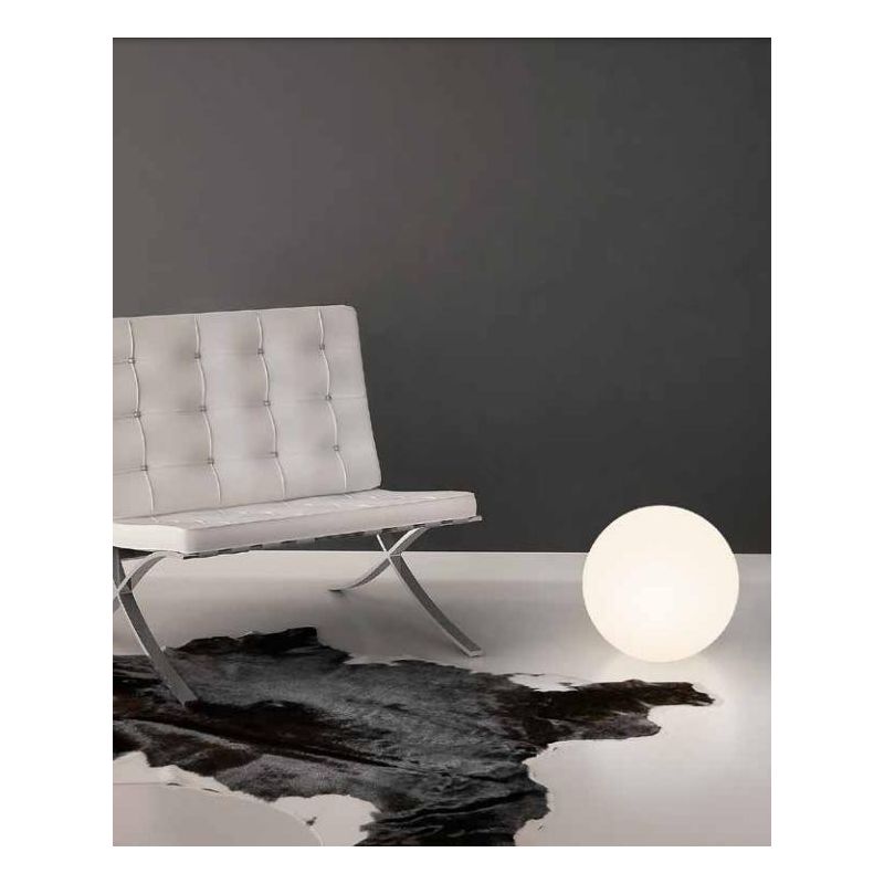 OH!IN LAMPADA DA TAVOLO CON SFERA D28 DESIGN MODERNO COLORE BIANCO DELLA LINEA LIGHT Linea Light - Cristalensi Shop Online