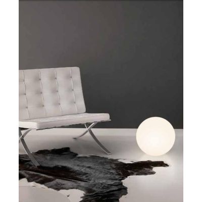 OH!IN LAMPADA DA TAVOLO CON SFERA D38 DESIGN MODERNO COLORE BIANCO DELLA LINEA LIGHT Linea Light - Cristalensi Shop Online